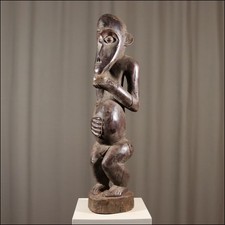 82416) Affen-Figur Bulu Kamerun Afrika AFRIKANISCHE KUNST