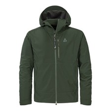 Schöffel Softshell Jk Style Milagle MNS Herren Softshelljacke dark jade grün