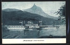 Rheindampfer rheintreue - rheindampfer,