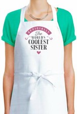 Schwester Geschenk lustig personalisiert Andenken Kochschürze Weihnachten Geburtstag Best