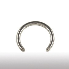 1,6mm Titan Hufeisen Piercing