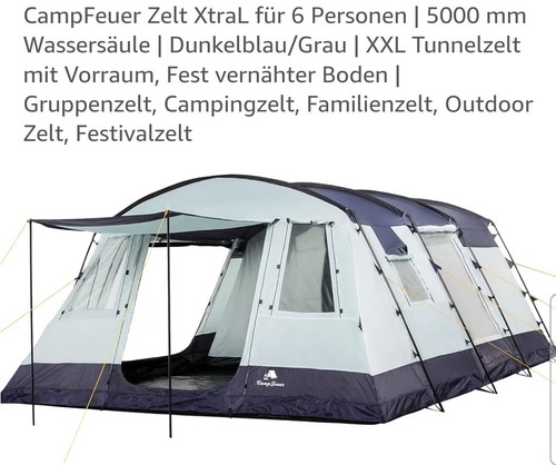 Campfeuer xtral tunnelzelt - campfeuer,