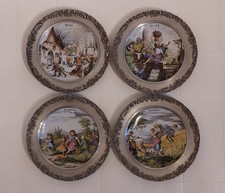 Vintage BMF Zinn Wandteller