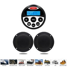 Marine Bluetooth Stereo System wasserdichter FM AM Radio Empfänger Boat Speakers