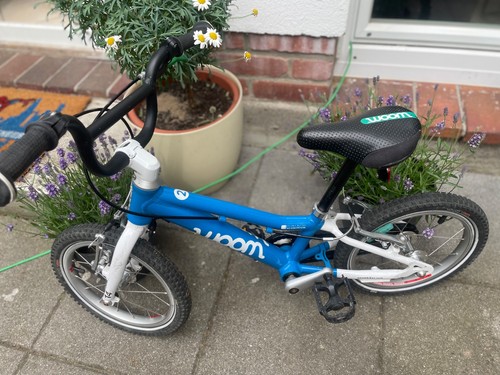 Woom fahrrad blau sehr - 2, fahrrad,