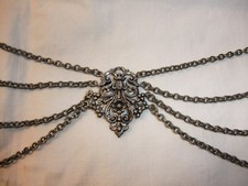 Omas Schmuck Modeschmuck Collier Geschmeide Kette Halskette magnetisch ca. 39 g