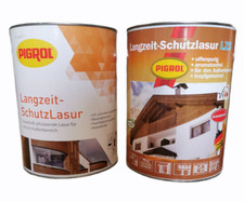 (13,33€/L) Pigrol Langzeit Schutz Lasur Holz Schutz Lasur 750ml