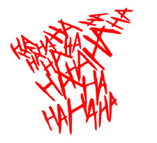 Aufkleber HAHAHAHA lachen Auto