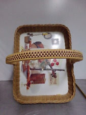 korbtablett mit henkel serviertablett