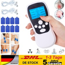 TENS Gerät, EMS, 8-in-1 Reizstrom, Schmerztherapie, Elektrotherapie Massage DHL