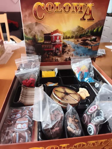 Coloma boardgame englisches - boardgame,