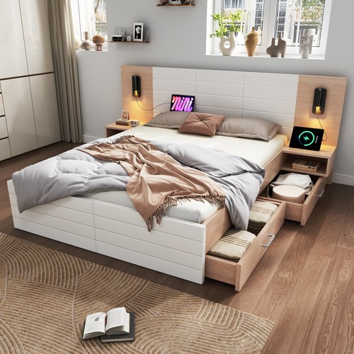 Modern bettgestell holzbett - bettgestell,
