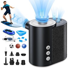 Luftpumpe Elektrische Luftpumpe 2 in 1 für Luftmatratze Pumpe Kabellos Tragbare