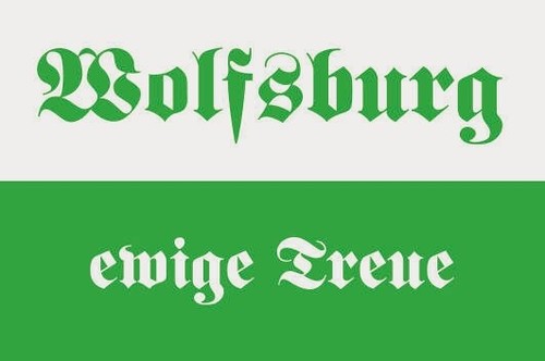 Aufkleber wolfsburg ewige - wolfsburg,