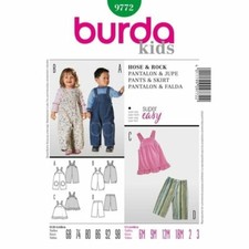 Burda Schnittmuster 9772 Super