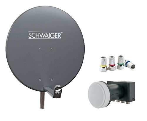 Schwaiger sat anlage - anlage, aluminium