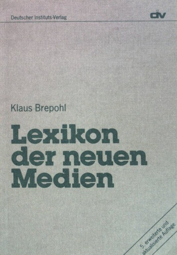 Lexikon der neuen medien - der,