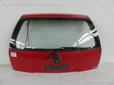  Opel Corsa B Bj. 1993 Heckklappe m Scheibe Klappe Deckel hinten rot 5-türig