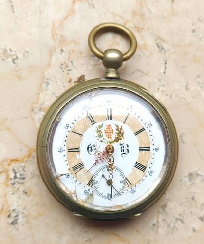 Antike schweizer taschenuhr - schweizer,