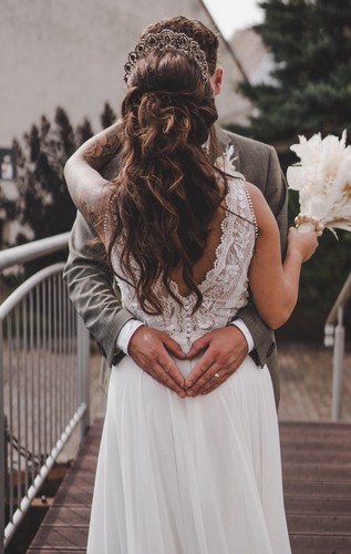 Traumhaftes brautkleid - traumhaftes, (boho)brautkleid