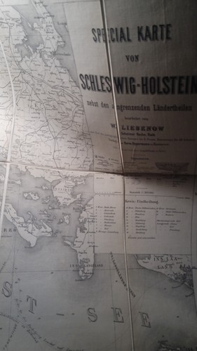Special karte von schleswig - special,