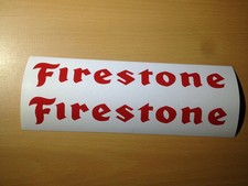 2x FIRESTONE Aufkleber Sticker