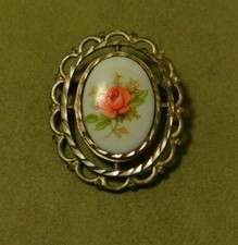 Zierliche Vintage Rosa Rose