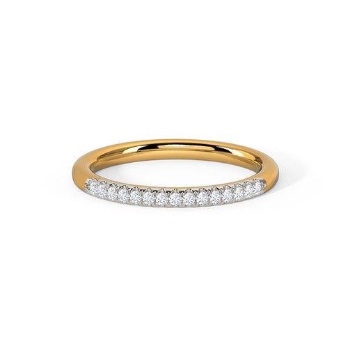 Gelbgold ehering rund kt - 0,06,