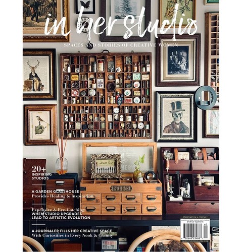 Her studio from - in,