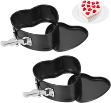 2 Stück Herz Springform 10Cm