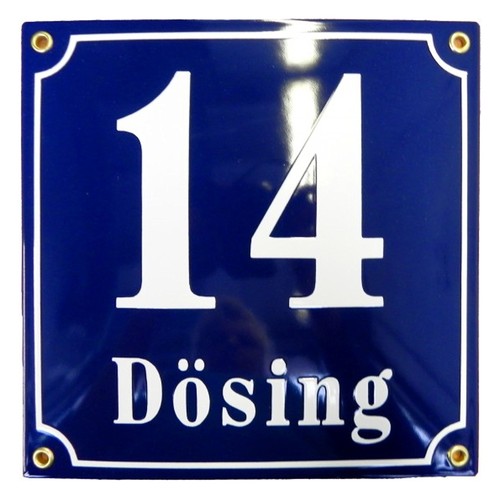 Hausnummer hausnummernschild - hausnummer,