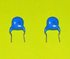 2 x 47pF 6kV Keramik Scheiben Kondensator (47J 6KV) Hochspannung 6000V RM7,5