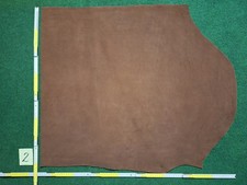 Rindsleder braun Velourleder