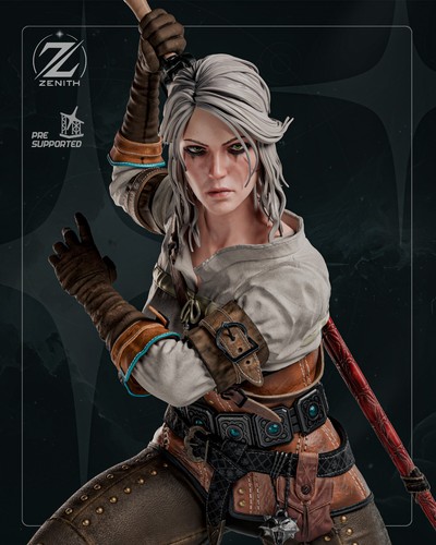 Ciri witcher scale - scale, resin
