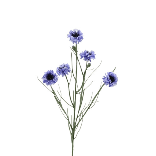 Künstlicher kornblumenzweig - künstlicher,