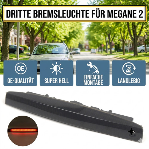 Schwarz zusatzbremsleuchte - schwarz,