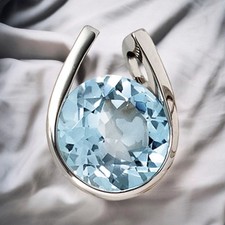 Anhänger 585 Gold Weißgold 1