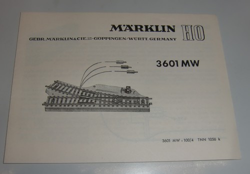 Märklin betriebsanleitung - märklin,
