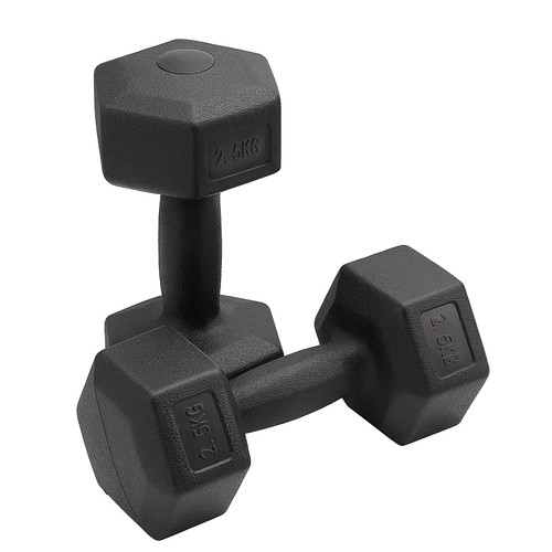 Paar sechseckige hanteln - paar,