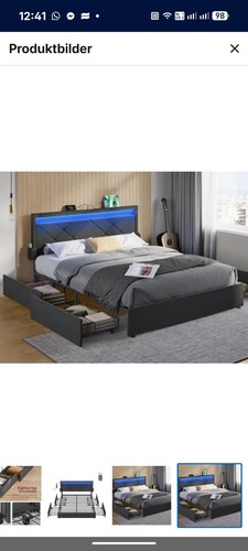 Doppelbettgestell 160 200 - x,