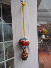 Weihnachts - Teddy im Heißluftballon !!!