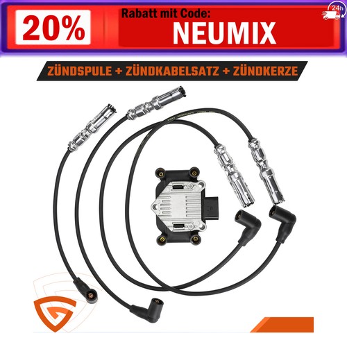 Zündspule 4x - +,