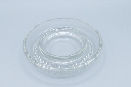 Ddr pressglas aschenbecher - ddr, pressglas-aschenbecher