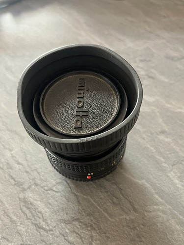 Minolta 50mm objektiv - objektiv, mc