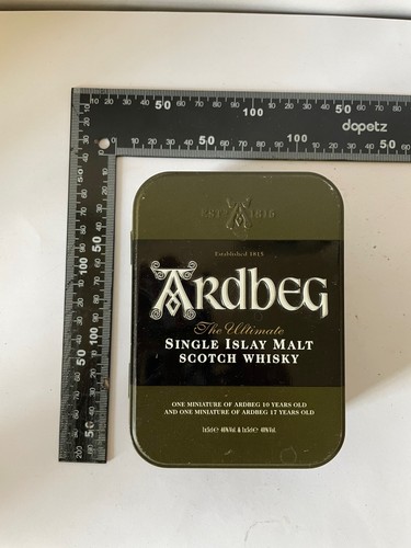 Ardbeg miniatur whisky - ardbeg, dose