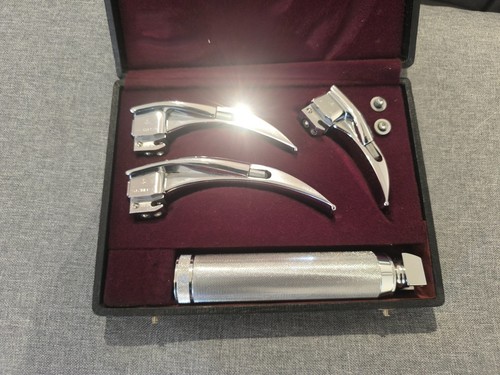 Heine vintage laryngoskop set - laryngoskop,