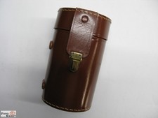 Enna Objektiv-Köcher Leder braun - Vintage - Made in Germany - neuwertig