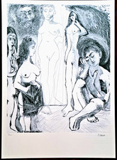 Pablo Picasso -  Femme nude  -