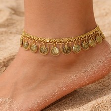 Fußkettchen mit Münzen 1