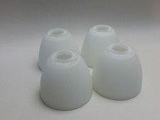 Ersatzteil 4x Lampenschirm Glas weiß Schirm Lampe Leuchte Deckenlampe Schirme
